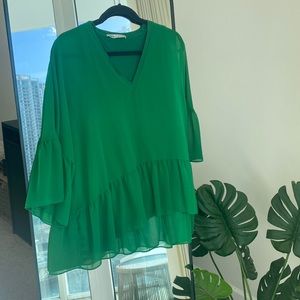 Zara flowy top